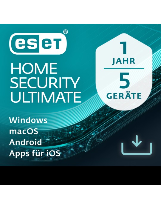 ESET HOME Security Ultimate [5 Geräte - 1 Jahr]