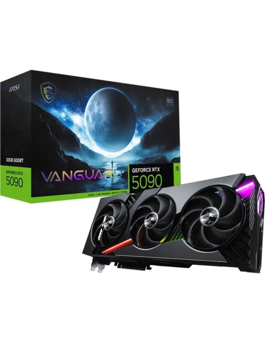 MSI GeForce RTX 5090 32G VANGUARD SOC - 32GB GDDR7, HDMI, 3x DP