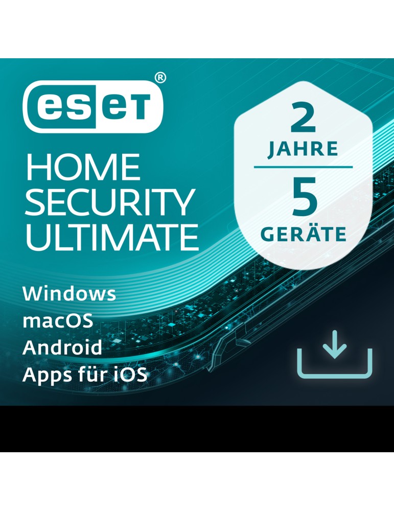ESET HOME Security Ultimate [5 Geräte - 2 Jahre] [Download]