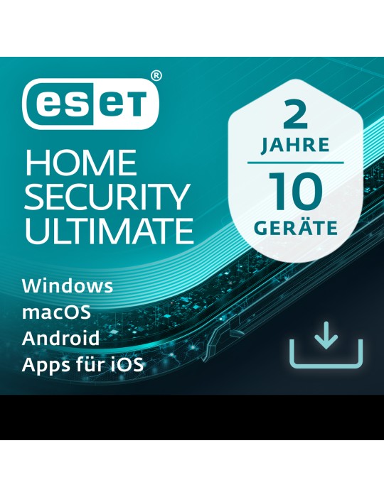 ESET HOME Security Ultimate [10 Geräte - 2 Jahre]