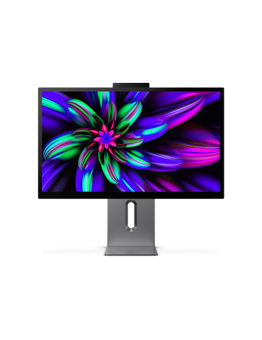 Philips 27E3U7903 27 Zoll 5K Ultra HD+ Monitor, Webcam, höhenverstellbar, grau