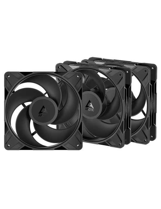 ARCTIC P14 PRO Reverse schwarz 3er-Pack | Gehäuselüfter