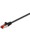 Goobay 50m CAT 6 Patchkabel, S/FTP (PiMF), Schwarz
