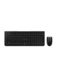 Cherry DW 3000 - Tastatur-und-Maus-Set - kabellos, 2.4 GHz, Englisch-US Tastaturlayout, Schwarz