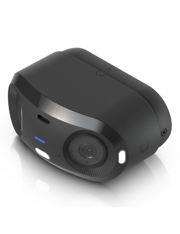 Ubiquiti G6 180 Überwachungskamera Schwarz Dual 4K (7680x2160), PoE+, 20m Nachtsicht, IP66 Wetterfest, 180° Panorama-Sicht, Mult