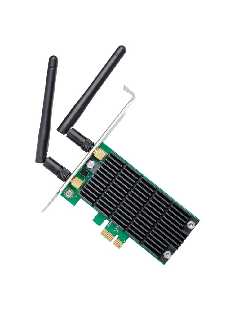 TP-Link Archer T4E WiFi 5 Adapter AC1200 Dualband, PCI Express, 2x Externe Antenne