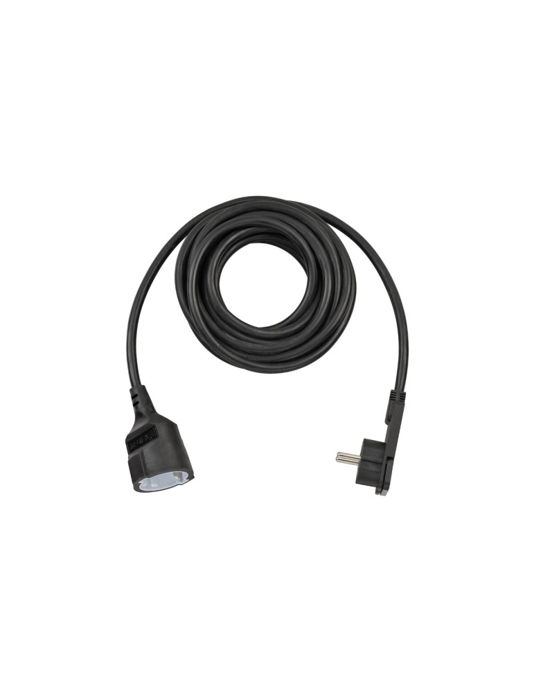 Brennenstuhl Kurzverlängerungsleitung mit Winkel-Flachstecker, 5m, H05VVF3G1,5