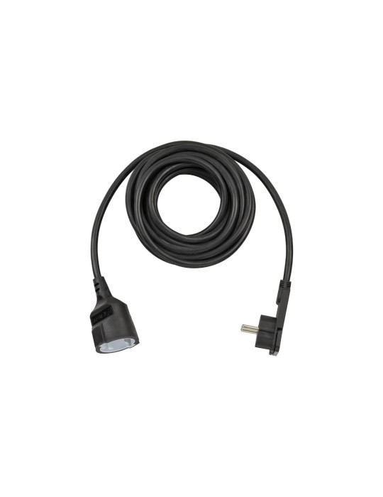 Brennenstuhl Kurzverlängerungsleitung mit Winkel-Flachstecker, 5m, H05VVF3G1,5