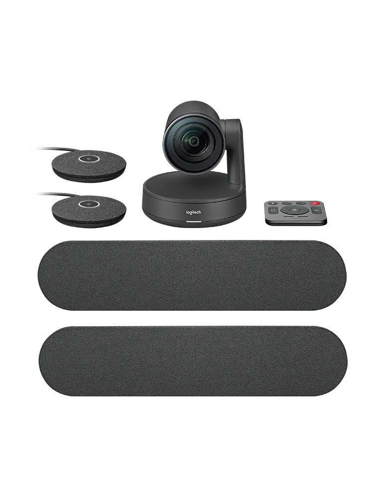 Logitech Rally Plus Kit - UHD Konferenzsystem mit umfangreichem Zubehör