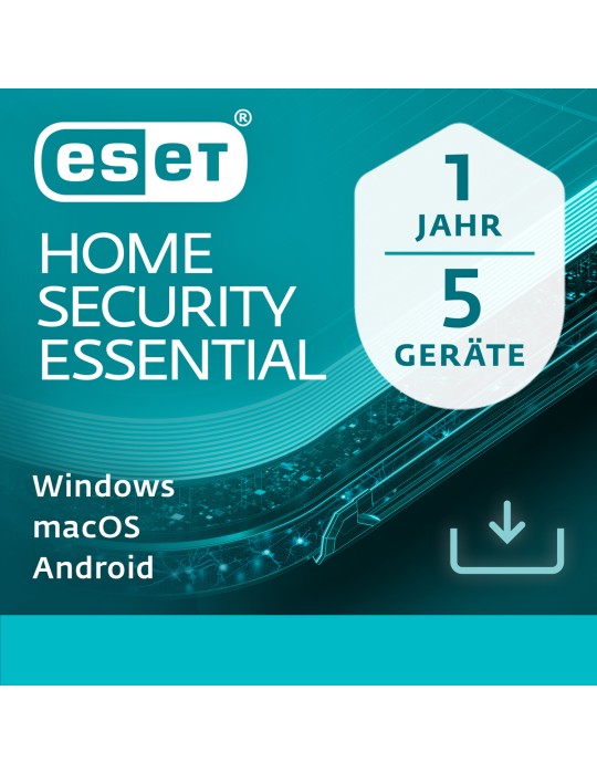 ESET HOME Security Essential [5 Geräte - 1 Jahr]