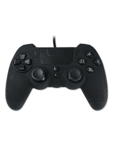 STEELPLAY - CONTROLLER FÜR PC UND PS4 kabelgebundener Controller für PC und PS4, schwarz