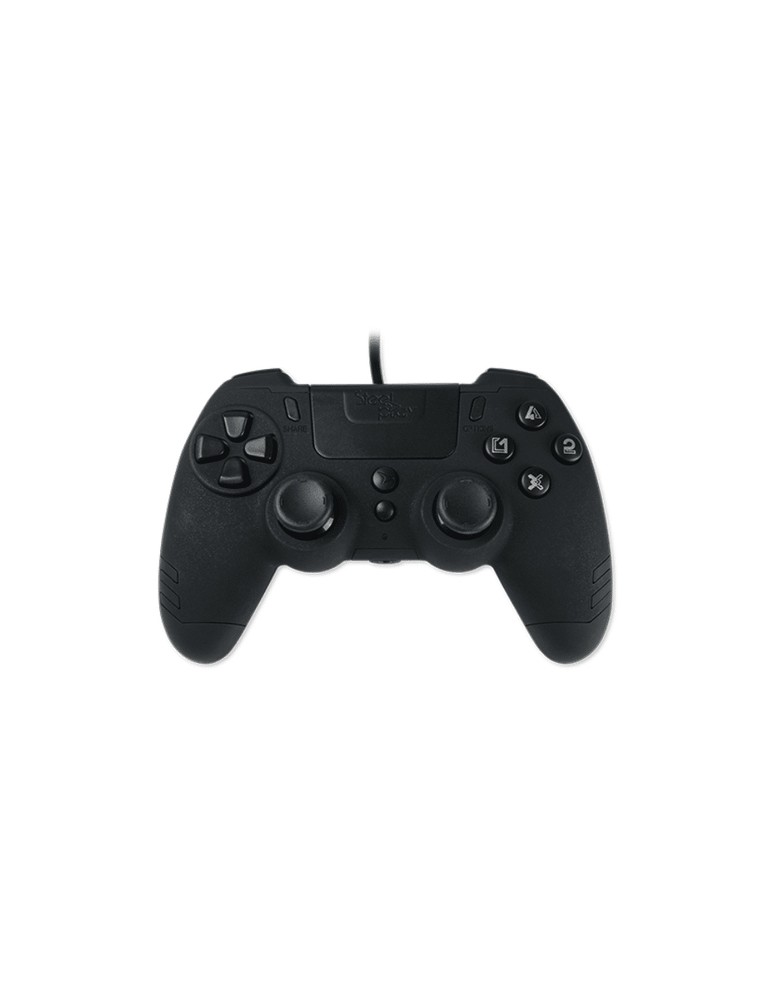 STEELPLAY - CONTROLLER FÜR PC UND PS4 kabelgebundener Controller für PC und PS4, schwarz