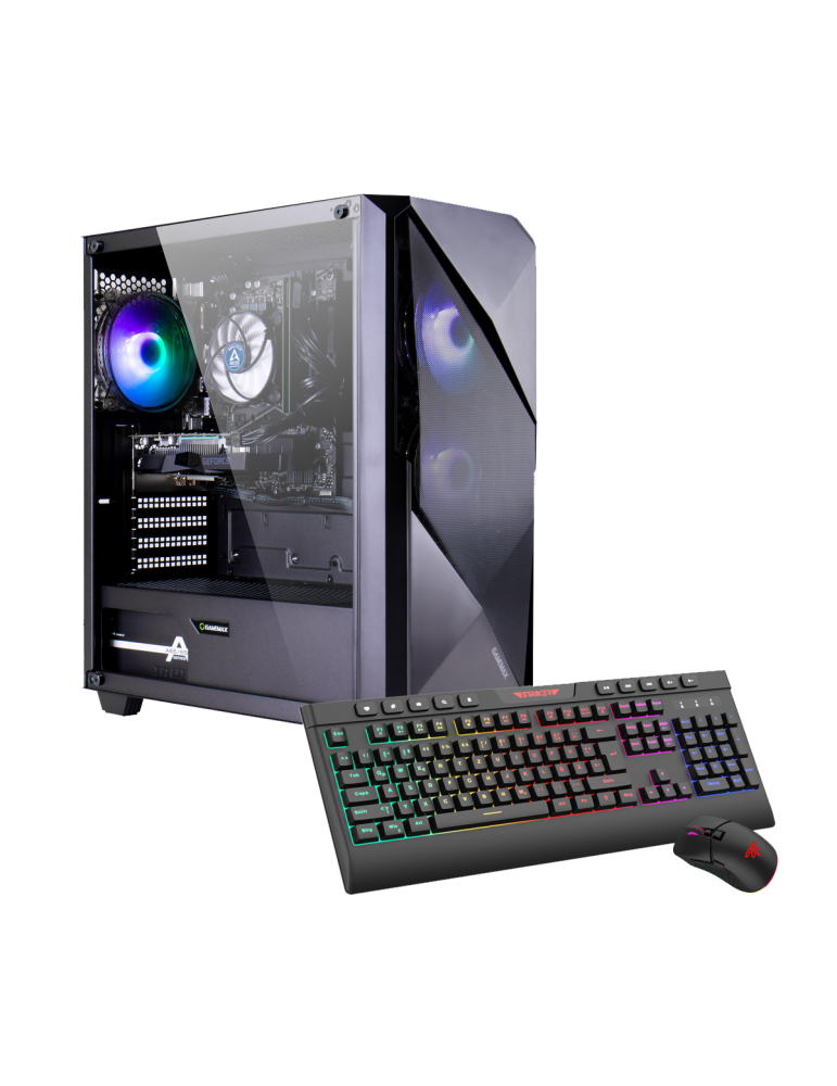 Hyrican Striker 7817 AMD Ryzen 7 9700X 16GB DDR5 RAM 1TB SSD NVIDIA GeForce RTX 5060 Ti (16GB GDDR7) Windows 11 Home