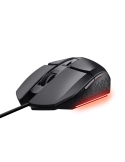 Trust Gaming GXT109 FELOX Gaming Maus schwarz Beleuchtete Gaming-Maus mit programmierbaren Tasten, schwarz