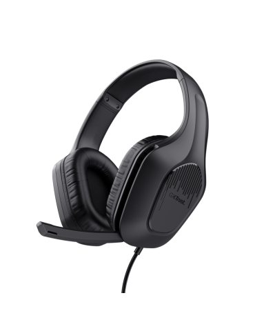 Trust Gaming GXT415 ZIROX Headset schwarz federleichtes. ohrumschließendes Gaming-Headset, für PC und Konsolen, schwarz
