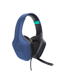 Trust Gaming GXT415B ZIROX Headset blau federleichtes. ohrumschließendes Gaming-Headset, für PC und Konsolen, blau