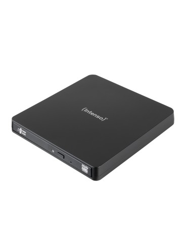 Intenso EOD 400D Slim schwarz - externer CD/DVD Brenner mit USB 3.2 Gen 1x1