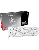 Powercolor RX 9060XT Hellhound Spectral White OC 16GB - 16GB GDDR6, 1x HDMI, 3x DP