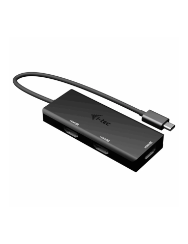 i-tec USB-C Triple 4K HDMI Video Adapter, Power Delivery 100W