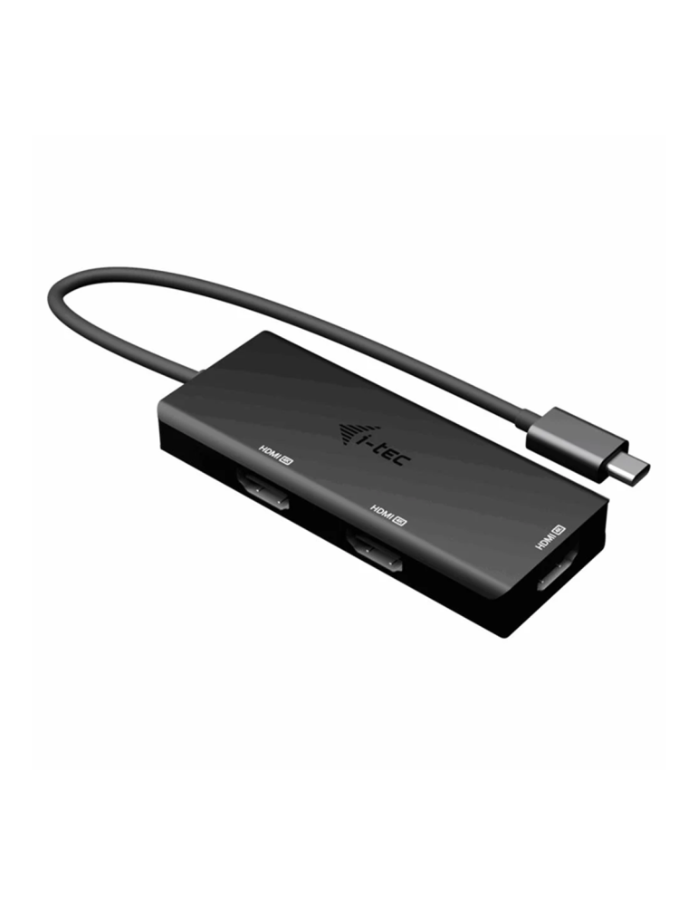 i-tec USB-C Triple 4K HDMI Video Adapter, Power Delivery 100W