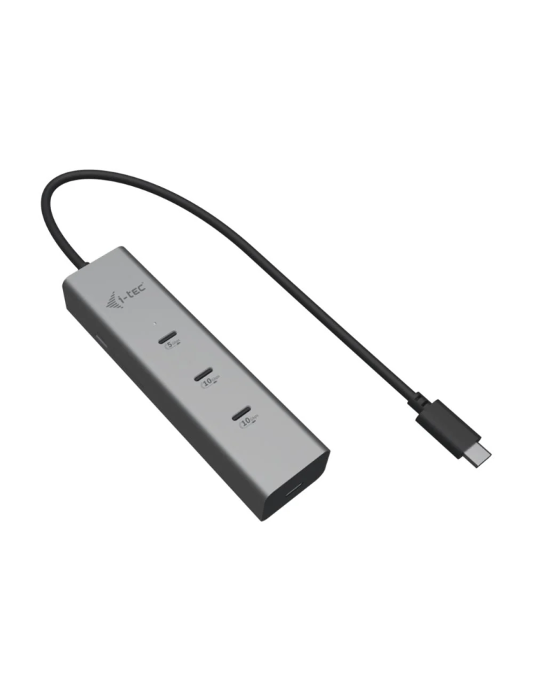 i-tec USB-C Charging Metal HUB 5port mit USB-C video 8K, Power Delivery 85W