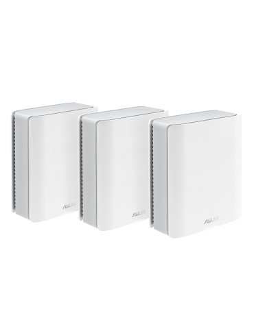 ASUS ZenWiFi BT8 WiFi 7 Mesh System 3er-Pack WLAN BE14000 Triband, 2x 2.5GbE + 2x 1GbE, Abdeckung bis zu 800 m²