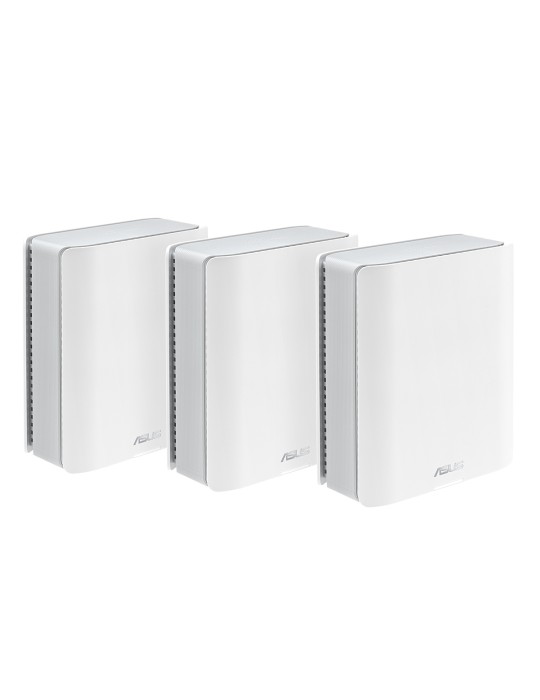ASUS ZenWiFi BT8 WiFi 7 Mesh System 3er-Pack WLAN BE14000 Triband, 2x 2.5GbE + 2x 1GbE, Abdeckung bis zu 800 m²