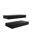 i-tec USB-C KVM Docking station for 3 Hosts, Dual Display, Power Delivery 1x 92W/2x 65W