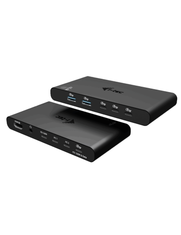 i-tec KVM Docking Station HDMI for 2 hosts, PD 2x 100W