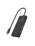 Icy Box 4-Port USB 3.2 Gen 2 Hub mit 2x Type-C und 2x Type-A