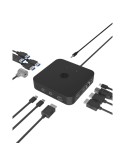 Icy Box USB Type-C zu 3x HDMI 2.0 LAN 4x USB 3.2 Gen 1 2x USB 3.2 Gen 2