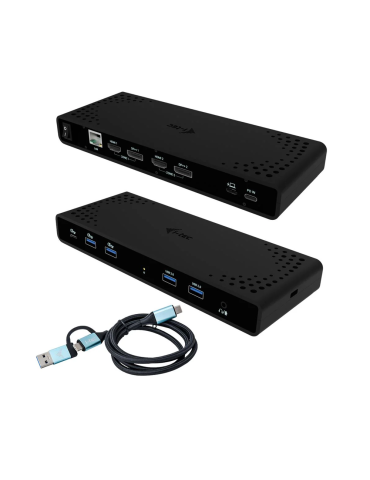 i-tec Universal Dual 4K Display Docking Station, PD 85W