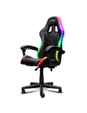 Trust Gaming GXT704 RONIQ RGB Gaming Stuhl Bequemer, einstellbarer Gaming-Stuhl mit RGB-Beleuchtung