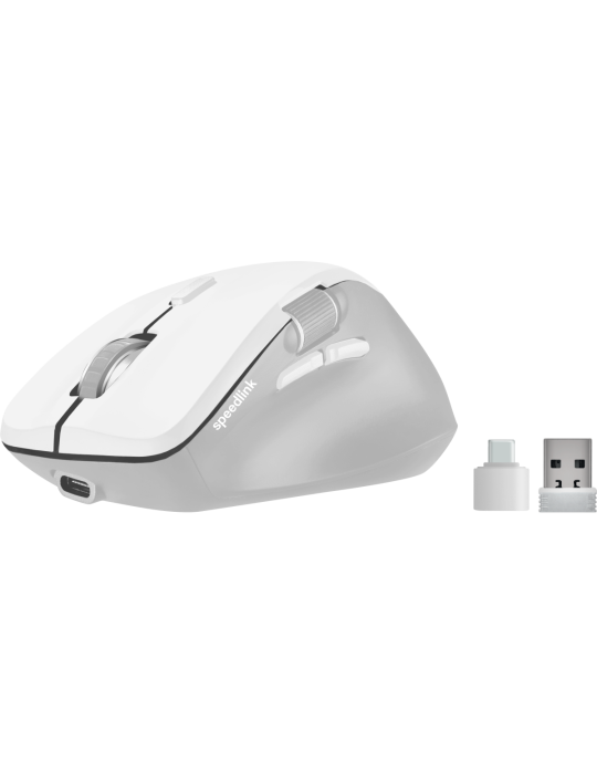 Speedlink LIBERA Wiederaufladbare Maus, kabellos Bluetooth, leise, weiß