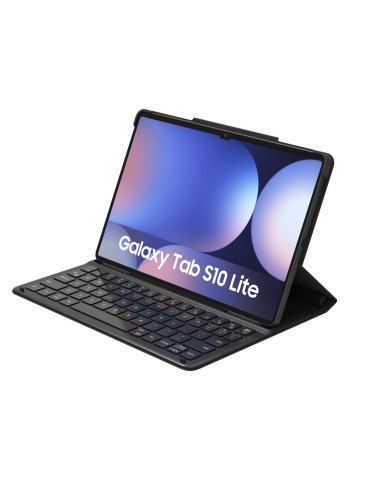 Samsung NEOS Keyboard Case (Pogo Pin) f. Tab S10 Lite/Tab S10 FE Vollwertige QWERTZ-Tastatur, Ausgestattet mit Funktionstasten, 