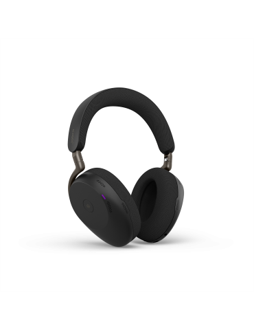 Jabra Evolve3 85 UC Bluetooth Stereo Headset, Kabellos Aktive Geräuschunterdrückung, 6 Mikrofone, UC kompatibel, Inkl. USB-A Blu