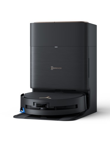 ECOVACS DEEBOT X9 PRO OMNI Schwarz PROMO Saug-Wisch-Roboter mit Reinigungsstation