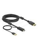 Delock HDMI zu DisplayPort Kabel 4K 30 Hz 5m