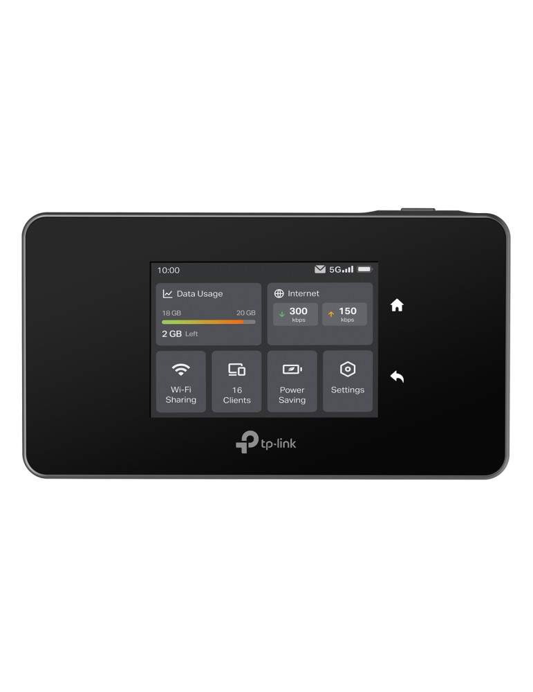 TP-Link M8550 5G WiFi 6E Router 5G (bis zu 3,4 Gbit/s), WLAN AX (bis zu 3,6 Gbit/s), 1x 1G WAN/LAN