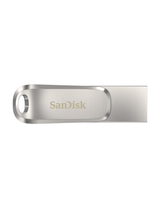 SanDisk Ultra Dual Luxe Typ-A/Typ-C 256GB USB-Stick Swivel, bis zu 150 MB/s, USB 3.2 Gen 1x1 (5 Gbit/s)