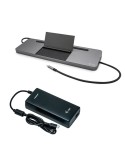 i-tec USB-C Docking Station + Universal Charger 112W - USB-C, DP, HDMI, VGA, USB 3.0/2.0, LAN, (micro-)SD-Karte, Audio