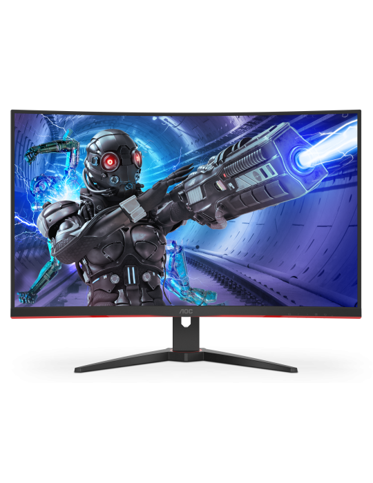 AOC C32G2ZE/BK Gaming Monitor - Curved, 240 Hz, FreeSync Premium