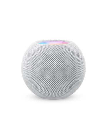 Apple HomePod Mini (Weiß) MY5H2D/A [Bluetooth, 360° Audio, Siri Sprachsteuerung]