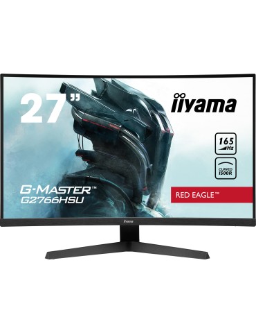 Iiyama G-Master G2766HSU-B1 Gaming Monitor - 69 cm (27 Zoll), Curved 1500R, 165 Hz