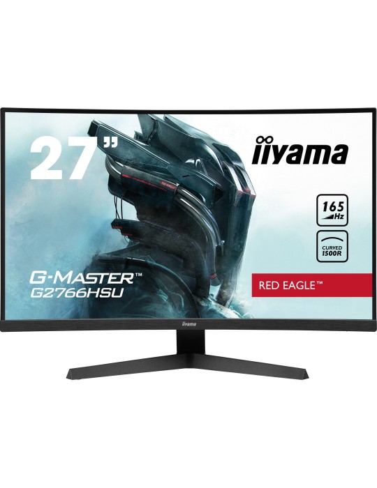Iiyama G-Master G2766HSU-B1 Gaming Monitor - 69 cm (27 Zoll), Curved 1500R, 165 Hz