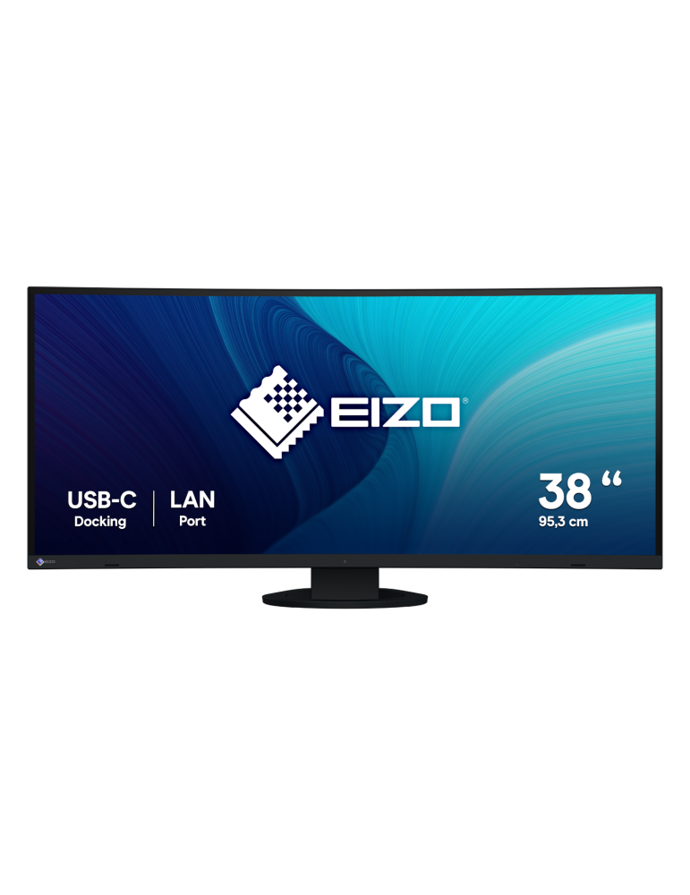 Eizo FlexScan EV3895-BK - LED, Curved, IPS-Panel, UWQHD, USB-C