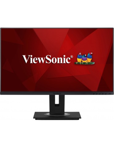 ViewSonic VG2748A-2 LED Office Monitor 68,58 cm (27 Zoll) Vielseitiger Standfuß und 3 Seiten rahmenlos, Full HD, 16:9, 5ms, IPS,