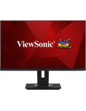 ViewSonic VG2748A-2 LED Office Monitor 68,58 cm (27 Zoll) Vielseitiger Standfuß und 3 Seiten rahmenlos, Full HD, 16:9, 5ms, IPS,