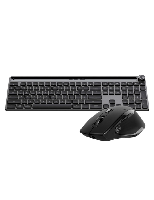 Jlab Work Bundle DE-Layout JBuds Mouse & Epic Keybord Verbindung über Bluetooth oder USB Dongle, Ergonomisches Design