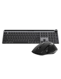Jlab Work Bundle DE-Layout JBuds Mouse & Epic Keybord Verbindung über Bluetooth oder USB Dongle, Ergonomisches Design